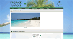 Desktop Screenshot of premierviaggi.com